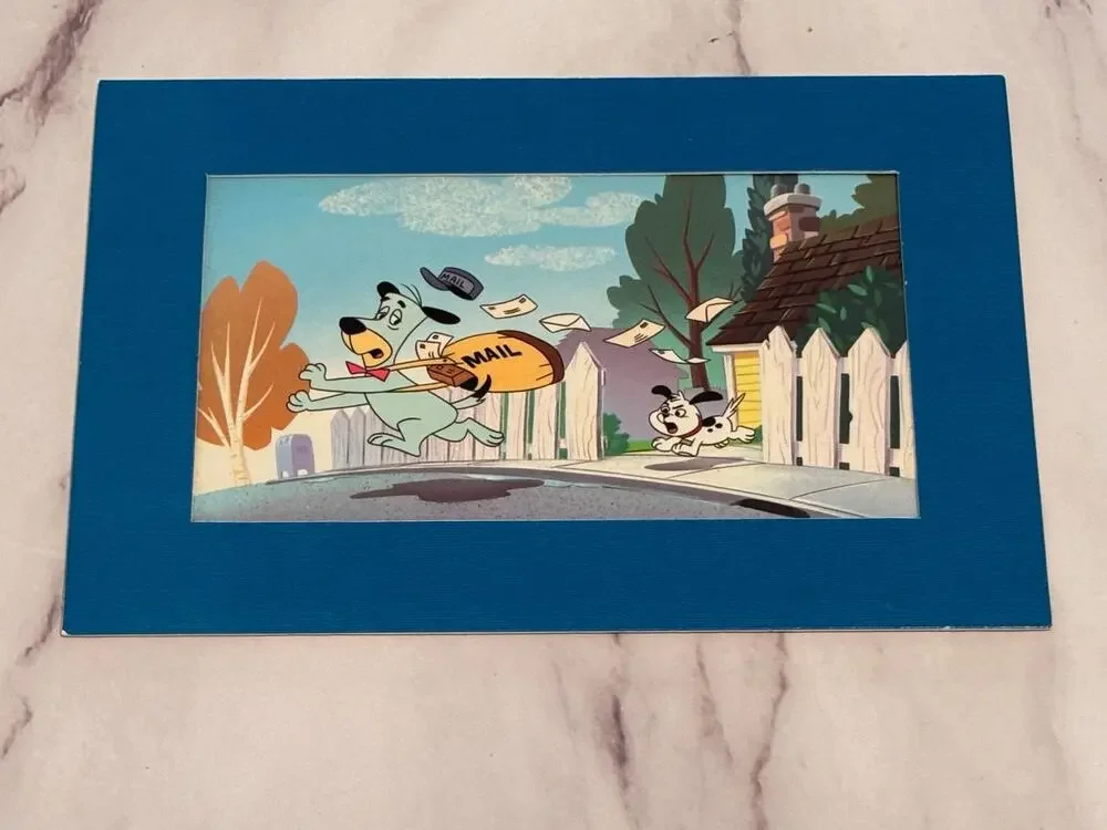 Huckleberry Hound 2005 Litho Cel Hanna-Barbara Vintage Collectible 4X6”